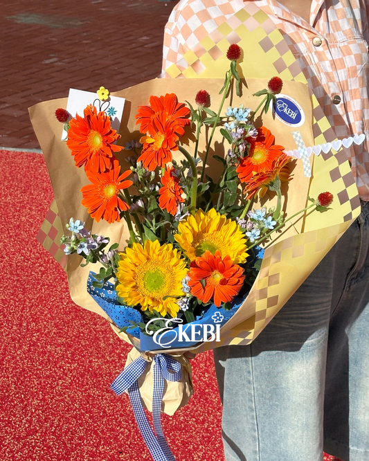 ⋆˚𝜗𝜚˚SUNFLOWER EKEBI 𖧷向日葵派對