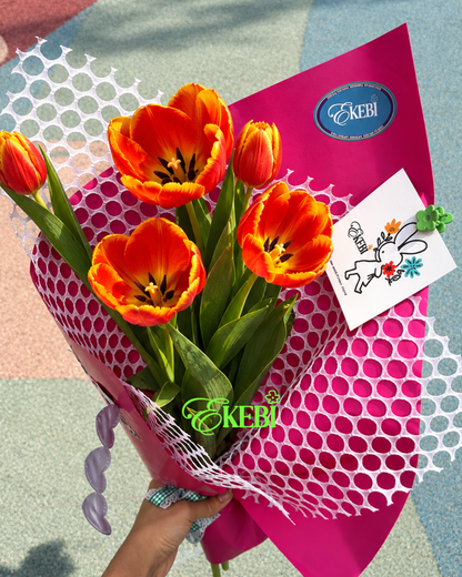 SEROTONIN TULIP EKEBI 𖧷 鏤空鬱金香